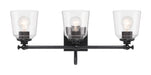 Minka-Lavery - 4003-66A - Three Light Bath Vanity - Antonia - Coal Black