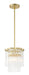 Minka-Lavery - 5457-856 - One Light Mini Pendant - Azura - Heirloom Brass