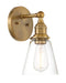 Minka-Lavery - 5681-923 - One Light Wall Sconce - Barwell - Oxidized Aged Brass