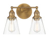 Minka-Lavery - 5682-923 - Two Light Bath Vanity - Barwell - Oxidized Aged Brass