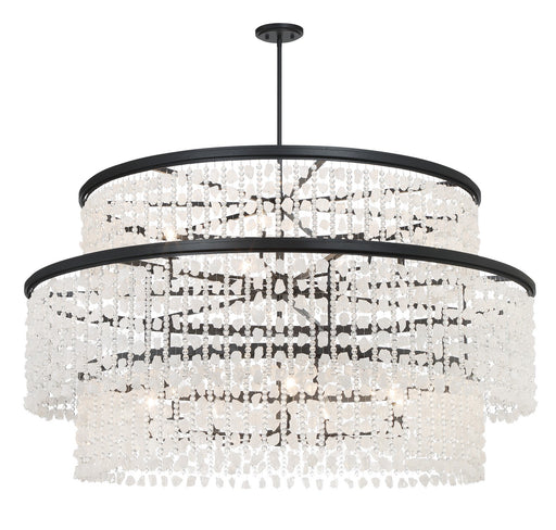 Shimmering Elegance 14 Light Chandelier