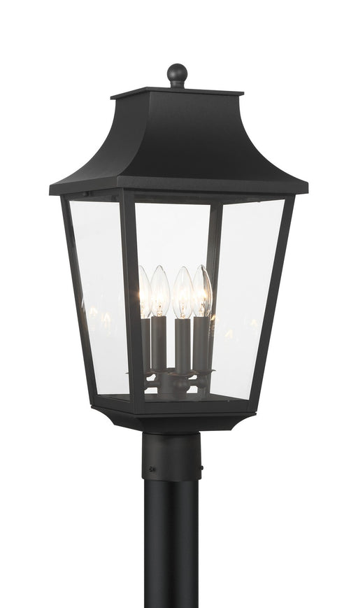 Minka-Lavery - 73345-66 - Four Light Outdoor Post Lantern - Altimeter - Sand Coal