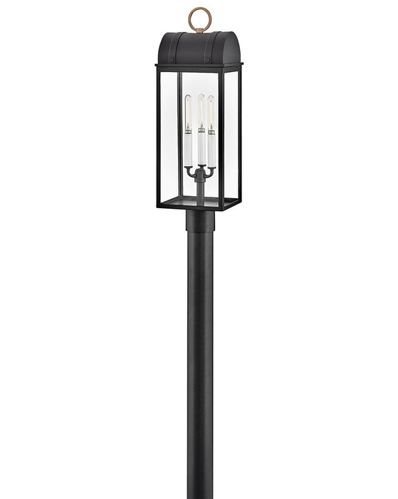 Hinkley - 10661BK-BU - LED Post Lantern - Campbell - Black