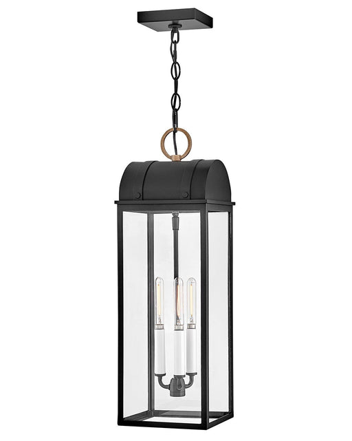 Hinkley - 10662BK-BU - LED Hanging Lantern - Campbell - Black