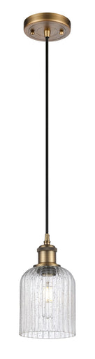 Ballston One Light Mini Pendant Brushed Brass