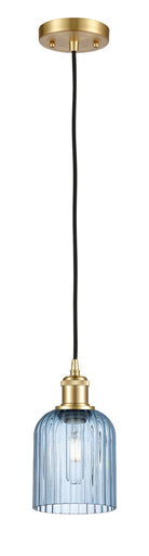 Ballston One Light Mini Pendant Satin Gold