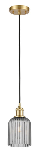 Ballston One Light Mini Pendant Satin Gold