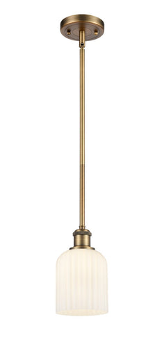 Ballston One Light Mini Pendant Brushed Brass