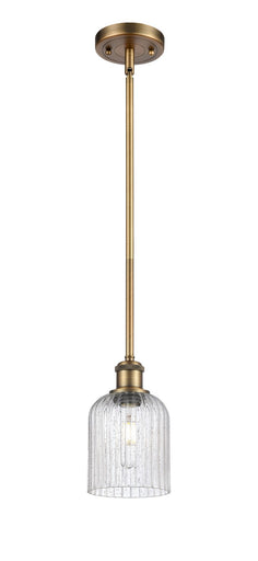 Ballston One Light Mini Pendant Brushed Brass
