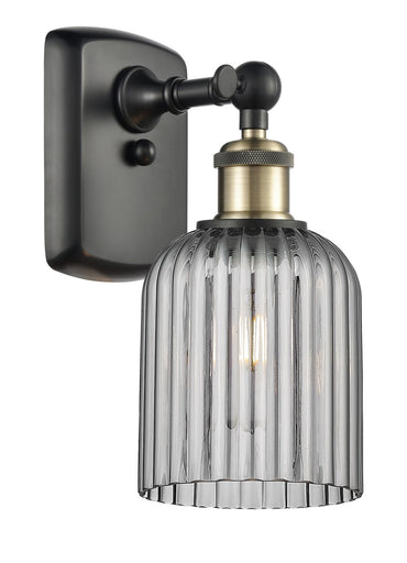 Ballston One Light Wall Sconce Black Antique Brass
