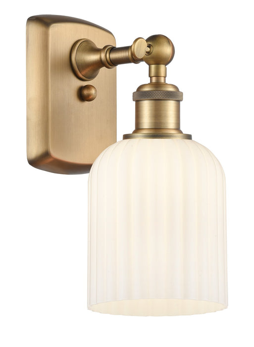 Innovations - 516-1W-BB-G559-5GWH - One Light Wall Sconce - Ballston - Brushed Brass
