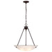 Nuvo Lighting - 60-371 - Three Light Pendant - Pendants Old Bronze - Old Bronze