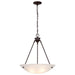 Nuvo Lighting - 60-371 - Three Light Pendant - Pendants Old Bronze - Old Bronze