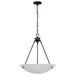 Nuvo Lighting - 60-371 - Three Light Pendant - Pendants Old Bronze - Old Bronze