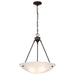 Nuvo Lighting - 60-371 - Three Light Pendant - Pendants Old Bronze - Old Bronze