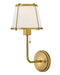 Hinkley - 4890LDB-OW - LED Wall Sconce - Clarke - Lacquered Dark Brass