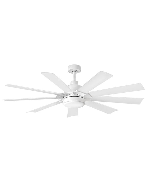 Hinkley - 904260FWW-LWD - 60"Ceiling Fan - Turbine - Chalk White