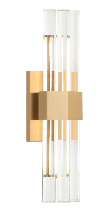 Matteo Lighting - S06918AG - LED Wall Sconce - Krustallos