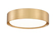 Z-Lite - 1014F12-MGLD-LED - LED Flush Mount - Kawan - Modern Gold