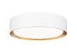 Z-Lite - 1014F12-MW-MGLD-LED - LED Flush Mount - Kawan - Matte White / Modern Gold