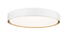 Z-Lite - 1014F20-MW-MGLD-LED - LED Flush Mount - Kawan - Matte White / Modern Gold