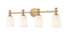 Z-Lite - 1102-4V-MGLD - Four Light Vanity - Orion - Modern Gold