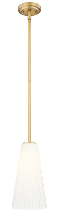 Z-Lite - 3043P7-ROD-MGLD - One Light Pendant - Farrell - Modern Gold