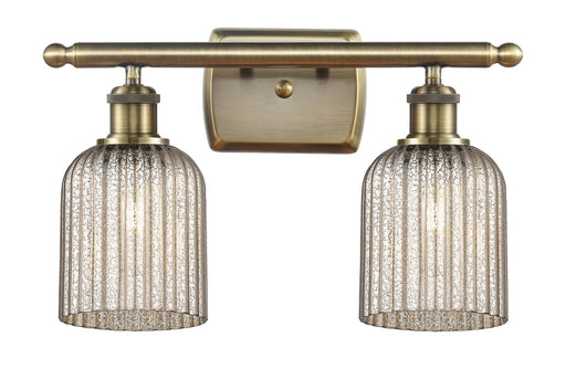 Ballston Two Light Bath Vanity Antique Brass