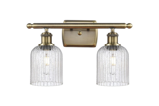 Ballston Two Light Bath Vanity Antique Brass