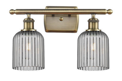 Ballston Two Light Bath Vanity Antique Brass