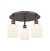 Innovations - 516-3C-OB-G559-5GWH - Three Light Flush Mount - Downtown Urban - Oil Rubbed Bronze