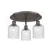 Innovations - 516-3C-OB-G559-5SDY - Three Light Flush Mount - Downtown Urban - Oil Rubbed Bronze