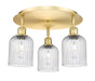 Innovations - 516-3C-SG-G559-5SDY - Three Light Flush Mount - Downtown Urban - Satin Gold