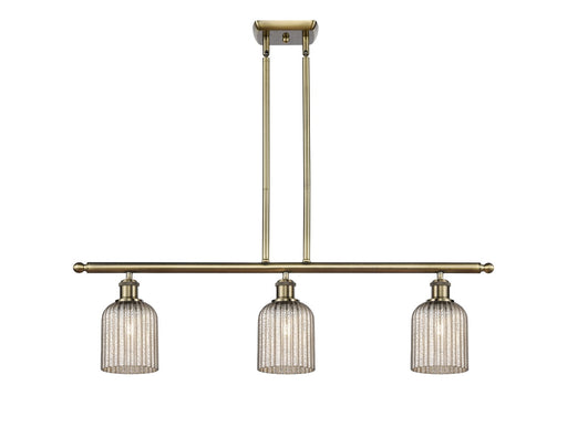 Innovations - 516-3I-AB-G559-5ME - Three Light Island Pendant - Ballston - Antique Brass