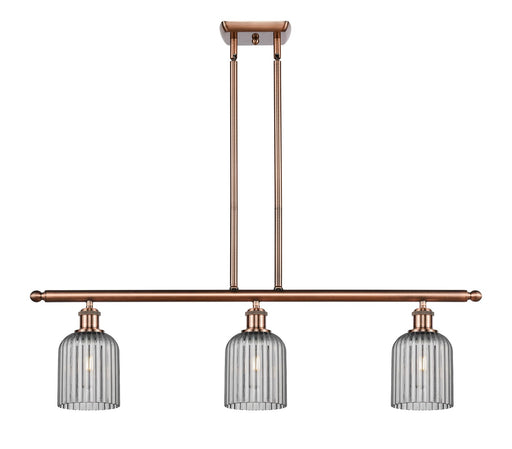 Innovations - 516-3I-AC-G559-5SM - Three Light Island Pendant - Ballston - Antique Copper