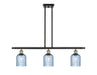 Innovations - 516-3I-BAB-G559-5BL - Three Light Island Pendant - Ballston - Black Antique Brass