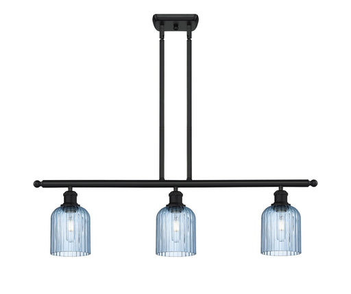 Innovations - 516-3I-BK-G559-5BL - Three Light Island Pendant - Ballston - Matte Black