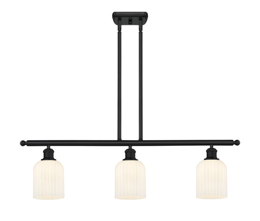 Innovations - 516-3I-BK-G559-5GWH - Three Light Island Pendant - Ballston - Matte Black