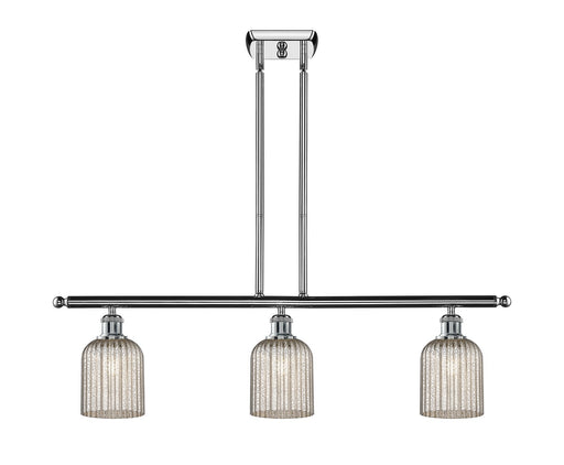 Innovations - 516-3I-PC-G559-5ME - Three Light Island Pendant - Ballston - Polished Chrome