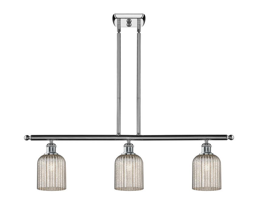 Innovations - 516-3I-PC-G559-5ME - Three Light Island Pendant - Ballston - Polished Chrome