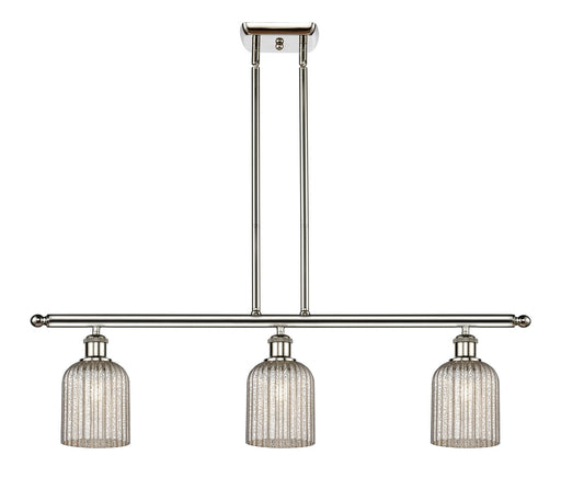 Innovations - 516-3I-PN-G559-5ME - Three Light Island Pendant - Ballston - Polished Nickel