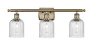 Innovations - 516-3W-AB-G559-5SDY - Three Light Bath Vanity - Ballston - Antique Brass