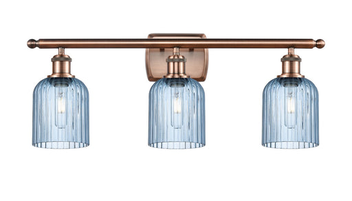 Innovations - 516-3W-AC-G559-5BL - Three Light Bath Vanity - Ballston - Antique Copper