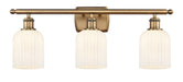 Innovations - 516-3W-BB-G559-5GWH - Three Light Bath Vanity - Ballston - Brushed Brass