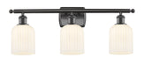 Innovations - 516-3W-OB-G559-5GWH - Three Light Bath Vanity - Ballston - Oil Rubbed Bronze