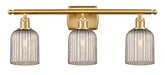 Innovations - 516-3W-SG-G559-5ME - Three Light Bath Vanity - Ballston - Satin Gold