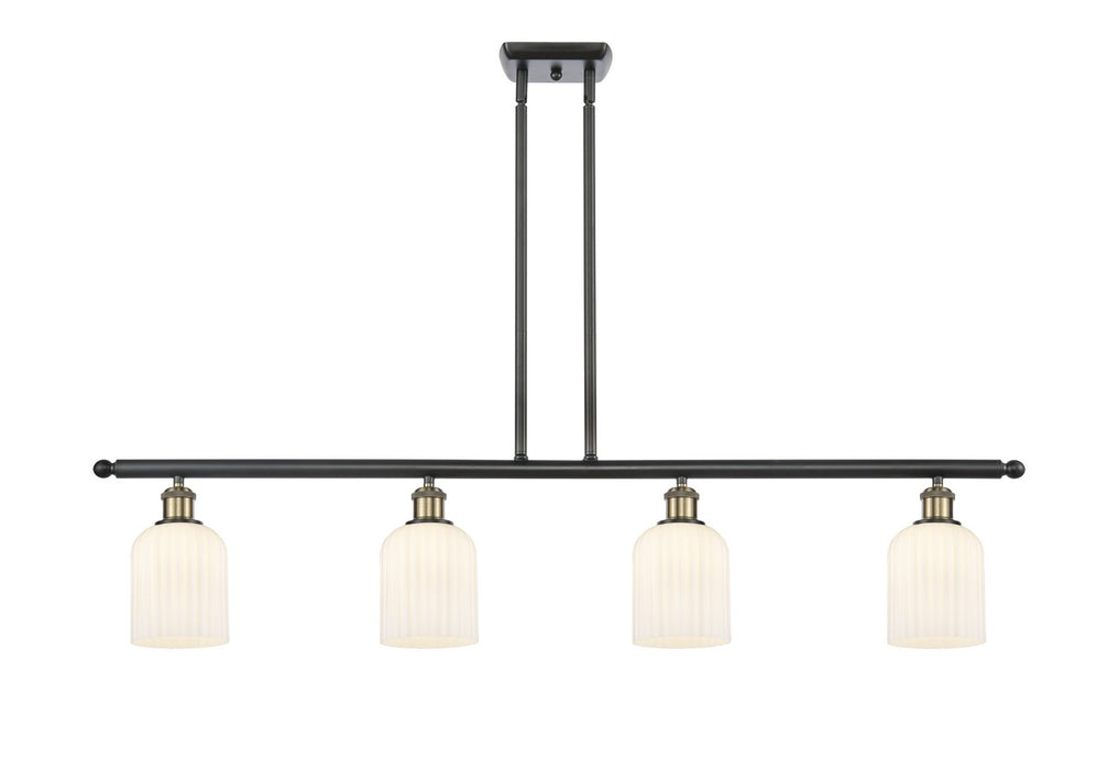 Innovations - 516-4I-BAB-G559-5GWH - Four Light Island Pendant - Ballston - Black Antique Brass