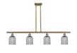 Innovations - 516-4I-BB-G559-5SM - Four Light Island Pendant - Ballston - Brushed Brass