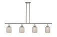 Innovations - 516-4I-PN-G559-5ME - Four Light Island Pendant - Ballston - Polished Nickel