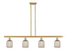 Innovations - 516-4I-SG-G559-5ME - Four Light Island Pendant - Ballston - Satin Gold